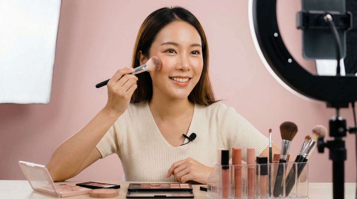 黑丝美妆视频教程